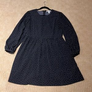 POPSUGAR Dot Fit n Flare Dress